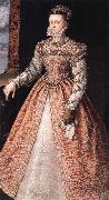 SANCHEZ COELLO, Alonso Isabella of Valois,Queen of Span painting